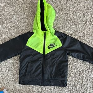 2t Nike fleece lined windbreaker
